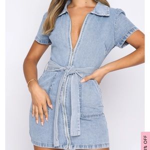 Misbehave Denim Dress